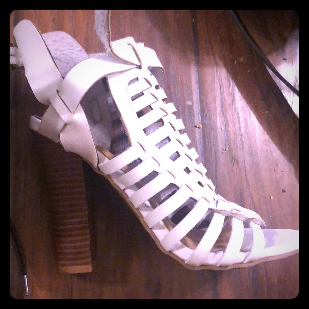 Heels white white